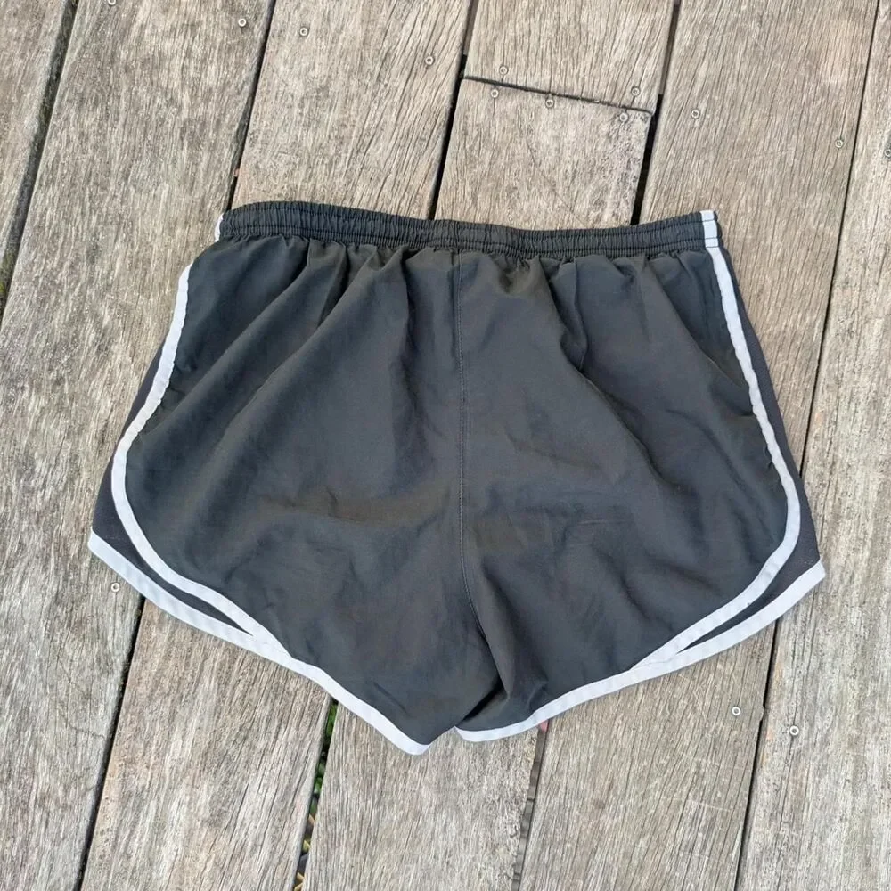 Nike Women's Black and White Shorts